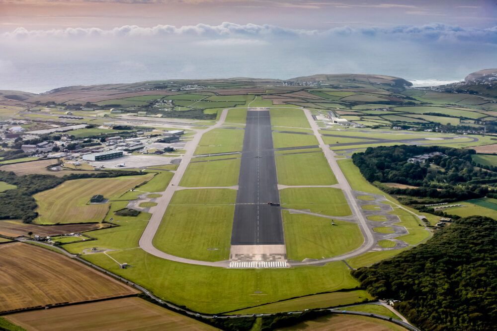 Newquay Cornwall Airport, Cornwall